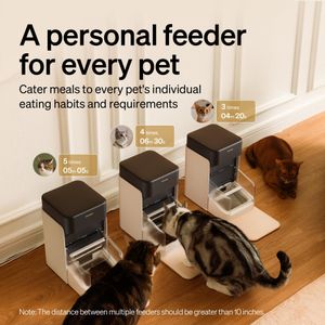 PETLIBRO RFID Automatic Cat Feeder – App Control, Collar Activated, 3L