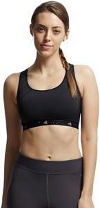 Jockey Women's Tactel Removable Pads Wirefree Active Bra AP20_Black_L