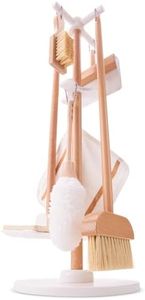 New Classic Toys- Cleaning Playset Kit de Nettoyage en Bois, 18375, Moyen