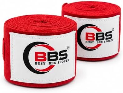 Busy Bee Sports Boxing Hand Wraps 180" (4.5m) Red