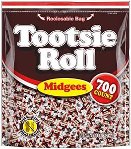 Tootsie Roll Midgees - Chewy Chocolate Gluten-Free Candy - Resealable Bag of Individually Wrapped Candies for Kids, Parties, Classroom - 700 Count (Pack of 1) (Packaging May Vary)