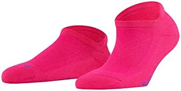 FALKE Women's Cool Kick Sneaker Socks, Breathable, Cooling Effect, Polyester, Ankle Length, Everyday Casual, Pink (Gloss 8550), 5-6, 1 Pair