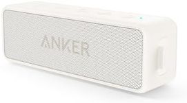 Anker Soundcore 2 Portable Bluetooth Speaker with 12W Stereo Sound, BassUp, IPX7 Waterproof, 24-Hour Playtime, Wireless Stereo Pairing, Speaker for Home, Outdoors, Travel