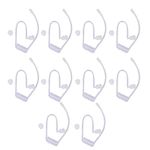 10pcs Replacement Acoustic Coil Tube for Walkie Talkie Earpieces & Two Way Radios Headset for Motorola for Baofeng for Kenwood