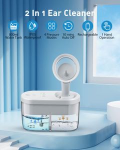 Electric Ear Wax Removal Kit – 4 Cleaning Modes, 12 Skin-Friendly Tips