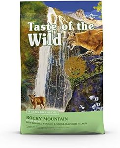 Taste Of The Wild Rocky Mountain Grain-Free Dry Cat Food With Roasted Venison & Smoke-Flavored Salmon 14lb