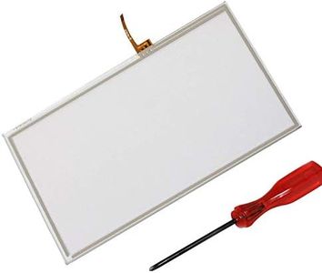 Timorn Replacement Controller Touch Screen Digitizer Pad Spare for Wii U GamePad (1 x Touch Screen + 1 x Screwdriver)