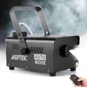 AGPTEK Fog Machine, Smoke Machine with Wired Control & Automatic Spray Function, Great for Halloween, Christmas, Wedding, Parties, DJ Performance & Stage Show