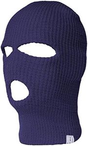 TOP HEADWEAR 3-Hole Ski Face Mask Balaclava, Navy