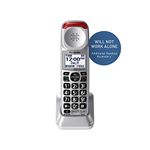 Panasonic KX-TGMA45S Amplified Additional Cordless Handset for KX-TGM450S, Silver