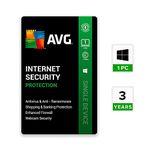 AVG Internet Security (1 User, 3 Years) (Email Delivery in 2 hours- No CD)