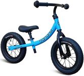 Banana LT Balance Bike - Lightweight Toddler Bike for 2, 3, 4, and 5 Year Old Boys and Girls - No Pedal Bikes for Kids with Adjustable Handlebar and seat - Aluminium, EVA Tires - Training Bike (Blue)