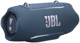 JBL Xtreme 5 Portable Bluetooth Speaker with JBL Pro Sound and Convenient Shoulder Strap, IP68 Waterproof, Built-In Power Bank, Blue