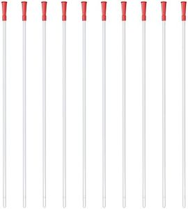 Long Rectal Colon Tube for High Enema. Enema Attachment Nozzle for Colon Cleanse,Flexible Smooth 16.5inch, Pack of 10