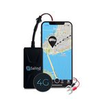 SALIND GPS Tracker for Vehicles, Motorcycles, Trucks and More - Direct Connection to Vehicle Battery (9-75V) - 4G LTE Car GPS Tracker with Real-time Alerts, Tracker Device for Vehicles, multiple Alarms and Notifications available in the Finder App