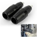 PSLER Motorcycle Frame Sliders - Falling Crash Protector Guards No Cut Kits Black for FZ07 FZ-07 2014-2017,for MT07 MT-07 2018-2023,for XSR700 XSR700 2014-2023