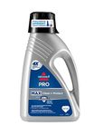 BISSELL - Household Carpet Shampoo - MAX Clean + Protect - For Upright Deep Cleaners - with StainProtect - For ground-in dirt, stains - 1.41 liters Yellow