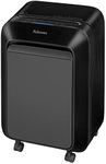 Fellowes LX210 P-4 Micro-Cut Paper Shredder, Jam-Proof Heavy-Duty Paper Shredder for Office, 16 Sheet Capacity, Black