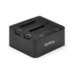 StarTech.com Dual-Bay USB 3.0 to SATA Hard Drive Docking Station, USB Hard Drive Dock, External 2.5/3.5" SATA I/II/III, SSD/HDD Docking Station, Hot-Swap Hard Drive Bay, Top-Loading (SDOCK2U33)