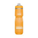 CamelBak Podium Chill Insulated Bike Water Bottle - Easy Squeeze Bottle - Fits Most Bike Cages - 24oz, Orange