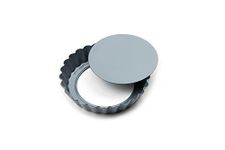 Fox Run Tart and Quiche Pan with Removable Bottom, Non-Stick Mini Tart Pan, 4"