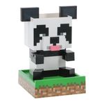 Paladone Minecraft Panda Desktop Organizer - Cute Tidy Stationery Accessory For Pens Pencils & Markers with Trinket Tray & Phone Stand