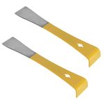 Stainless Steel Hives Scraper Tools, 2pcs Pry Bar for Bee Farm Ranch, Beekeeping Equipment Bee Hives Hand Tool Honey Cutting Knife Beekeeper Tool