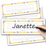 25 Colorful Student Desk Name Tags Classroom - Student Name Tags for Desks, Desk Name Plates for Classroom, Classroom Name Tags for Desk, Locker Name Tags for Classroom, Teacher Name Plate for Desk