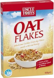 Uncle Tobys Oat Flakes Breakfast Cereal 650 g