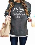 VILOVE Funny Sweatshirts for Women 