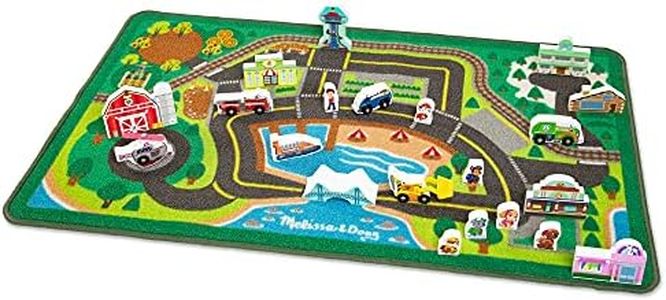 Melissa & Doug PAW Patrol La Pat' Patrouille Tapis d'activités baie des aventures |Jeux d'imitation |super cadeau pour un garçon ou une fille