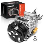 A-Premium Air Conditioner AC Compressor with Clutch Compatible with Mini Cooper 1.6L 2007-2016, Cooper Paceman Countryman1.6L 2011-2016