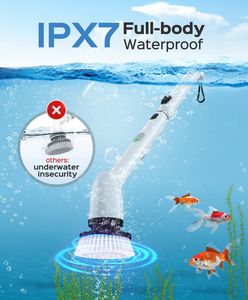 Electric Spin Scrubber – Waterproof Cordless Cleaning Brush