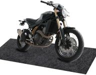 BETAGT Garage Floor Mat, 32x84 Inch Motorcycle Mat for Garage, 3mm Thick Non-Slip Oil Absorbent Garage Mats for Floor, Large Oil Spill Mat Protects Floor from Spills, Drips, Splashes and Stains
