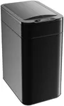 hOmeLabs Robust 13 Gallon Kitchen Trash Can, Retractable Sensor Butterfly Lid, Maximizing Space, Easy to Clean, Battery-Powered with Batteries Included