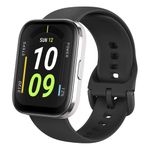 Amazfit Bip 5 Core Smart Watch for Men Women 46mm, 11-Day Battery, Fitness Activity Tracker with 120+ Sports Modes, Heart Rate & Sleep Monitor, for Android Phone & iPhone, Water Resistant, Black