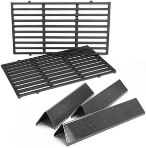 7637 7635 Grill Parts for Weber Spirit E210, E220, S210, S215, Spirit 200 & GS4 Spirit II E210 for Weber Spirit II E220 Series with Front-Mounted Control, 15.3" Flavorizer Bars & 17.5" Grates