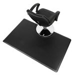 Mefeir 3' x 5' - 7/8'' Thick Salon Anti Fatigue Mat for Hair Stylist, Rectangle Comfort Barber Shop Beauty Floor Mats Under Styling Chair