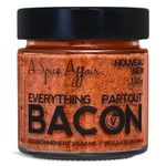 A Spice Affair Everything Bacon Vegan Seasoning - All Purpose Spices for Cooking Plant-Based Dishes and Snacks, Potatoes, Dips & More - Vegetarian, Gluten-Free, Allergy-Free - Gift-Friendly Jar 130g