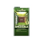 Cuprinol One Coat Sprayable Fence Treatment 5 Litre, Autumn Brown