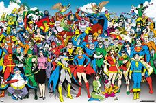 DC Comics - The Lineup Wall Poster