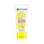 Garnier Skin Naturals Bright Complete Vitamin C Face Wash - Vitamin C Face Wash For Brighter and Glowing Skin - Daily Cleanser Suitable For all Skin Types, 150g