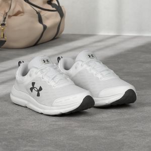Under Armour Men’s Charged Assert 10 Running Shoes, White, UK 9