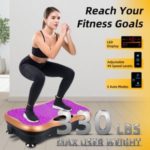 EVOLAND Vibration Plate – Fitness Exercise Machine, Purple