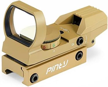 Pinty Red Green Dot Sight Reflex Tactical Riflescope (Flat Dark Earth)