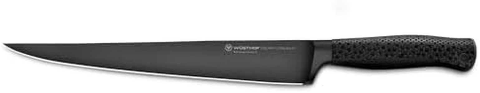 WÜSTHOF Performer Carving Knife 26cm – DLC Coated German Forged Stainless Steel Blade, Precision Edge Technology, Hexagon Power Grip Handle, Professional Meat Slicing & Carving Knife