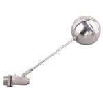 GOVALVE Stainless Steel Float Ball Valves - 3/4” NPT Male Thread Flow Control Float Sensor Valve Automatic Water Level Control Float For Tank Pond Water Tower
