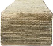 Chardin home Eco-Friendly Natural Jute/Hemp Hand Braided Table Runner, Size: 13”x72”