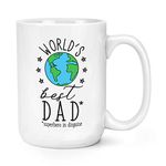 World's Best Dad 15oz Large Mug Cup