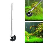 VAYINATO® Seahorse Head Type Aquarium Fish Tank Cleaning Brush Extendable Length 92CM Long Stainess Steel Algae Scrapers Cleaner Tools, Deep Cleaning Non Scratch Aquarium Brushes by Petzlifeworld